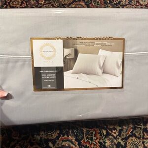Renauraa Royale 1000 Thread Count Full Sheet Set Luxury Sateen 4 pc set.